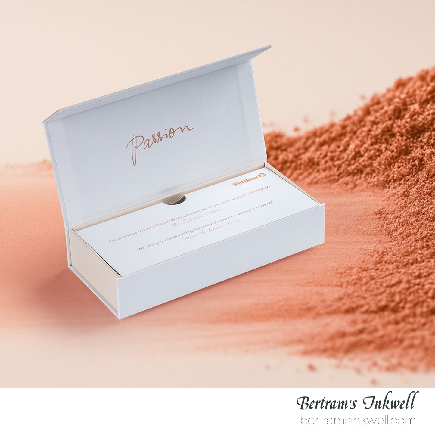 Pelikan Souverän K600 White & Rose Gold Special Edition Ballpoint Pen