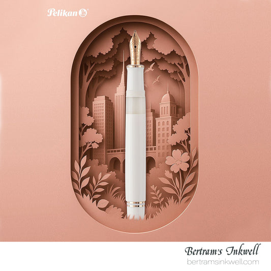 Pelikan Souverän M600 White & Rose Gold Special Edition Fountain Pen