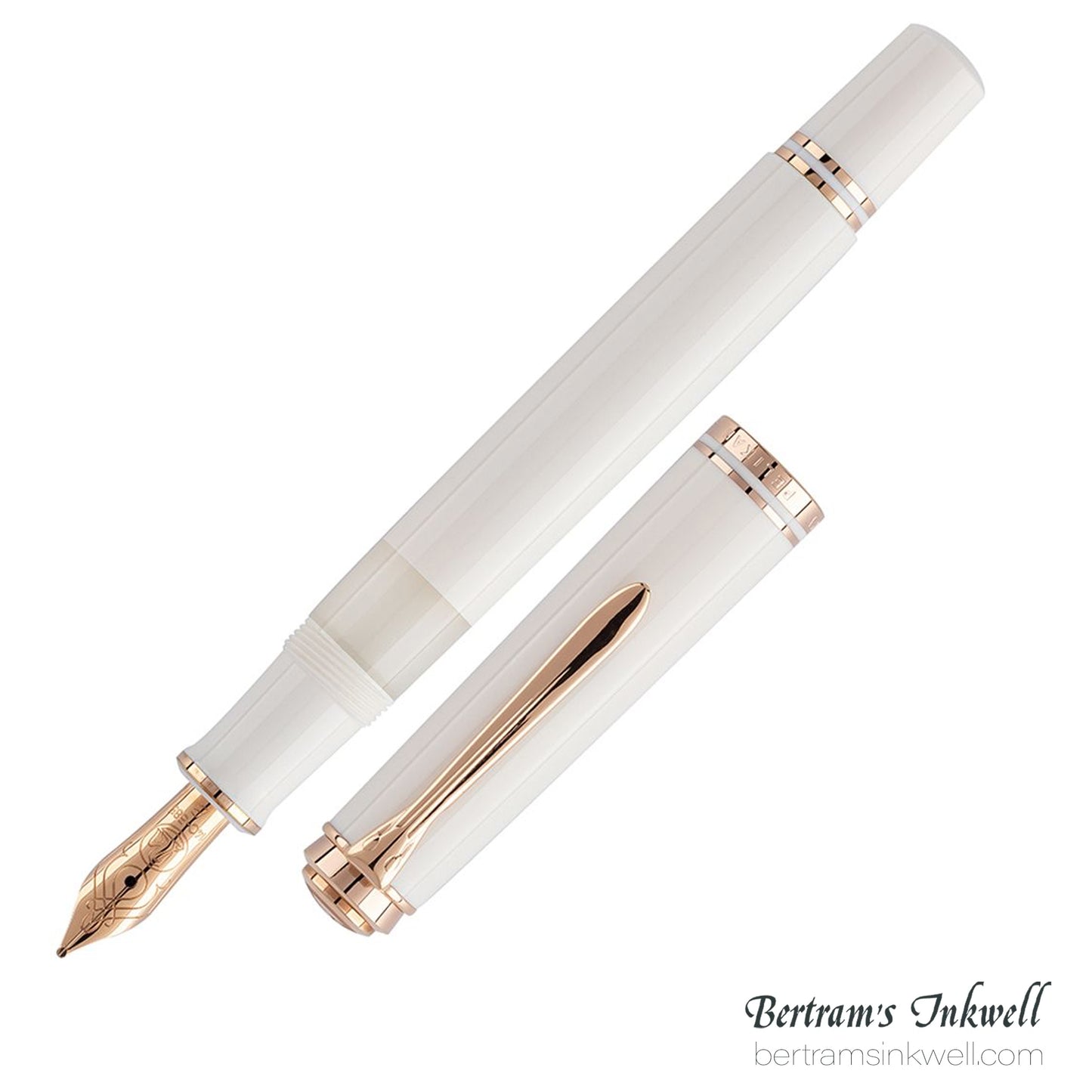 Pelikan Souverän M600 White & Rose Gold Special Edition Fountain Pen