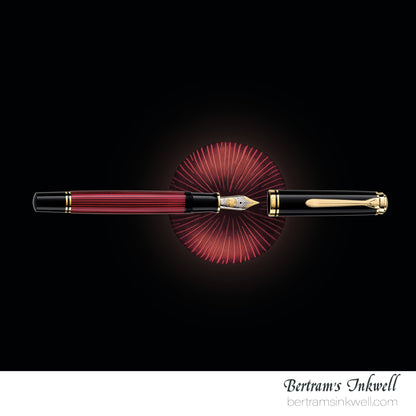 Pelikan Souveran M800 Black-Red Fountain Pen