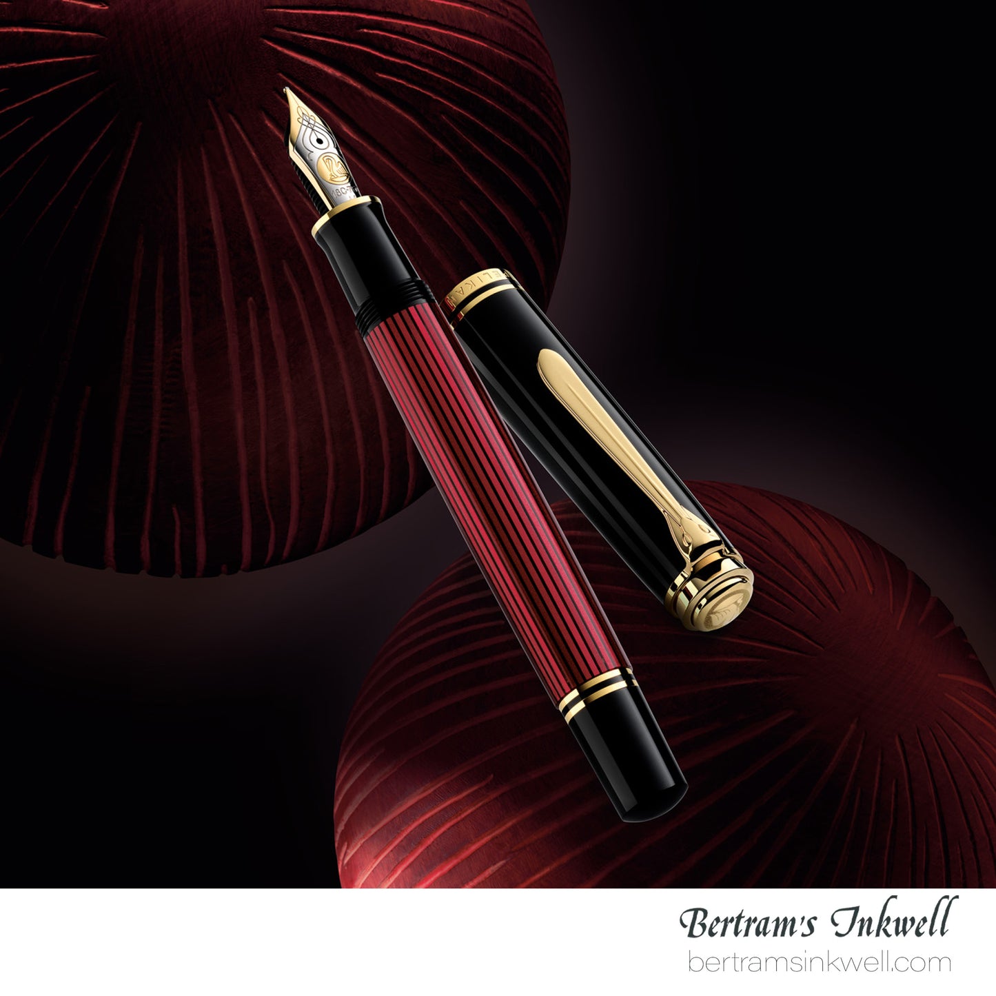 Pelikan Souveran M800 Black-Red Fountain Pen