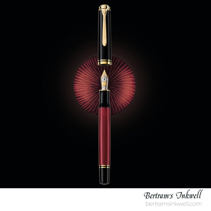 Pelikan Souveran M800 Black-Red Fountain Pen