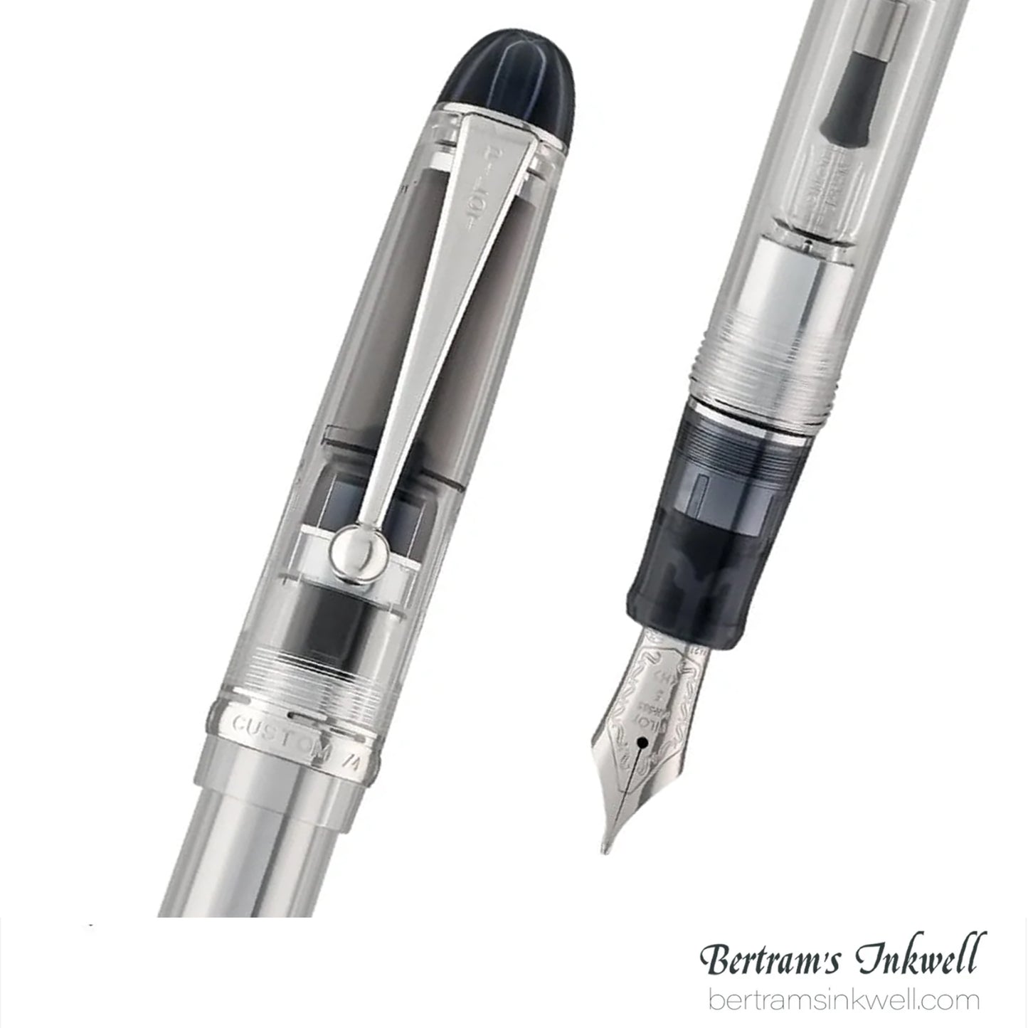 Pilot Custom 74 Clear Fountain Pen
