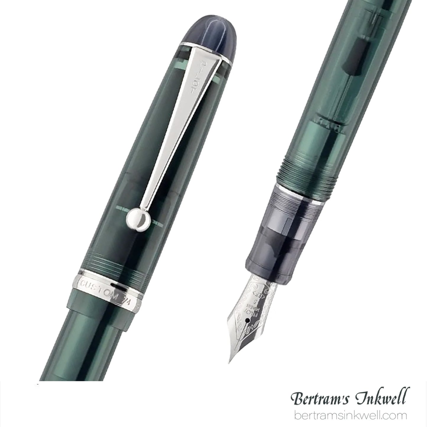 Pilot Custom 74 Forest Green Fountain Pen