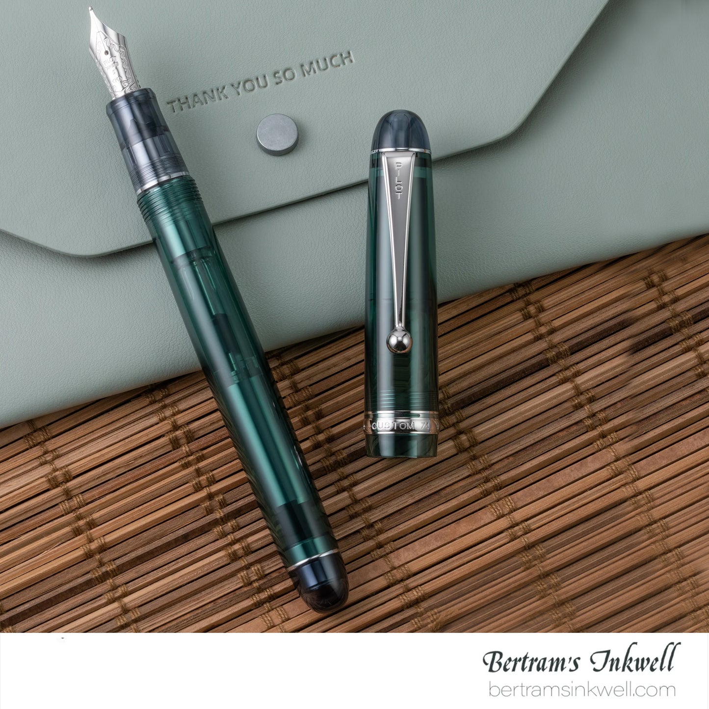 Pilot Custom 74 Forest Green Fountain Pen