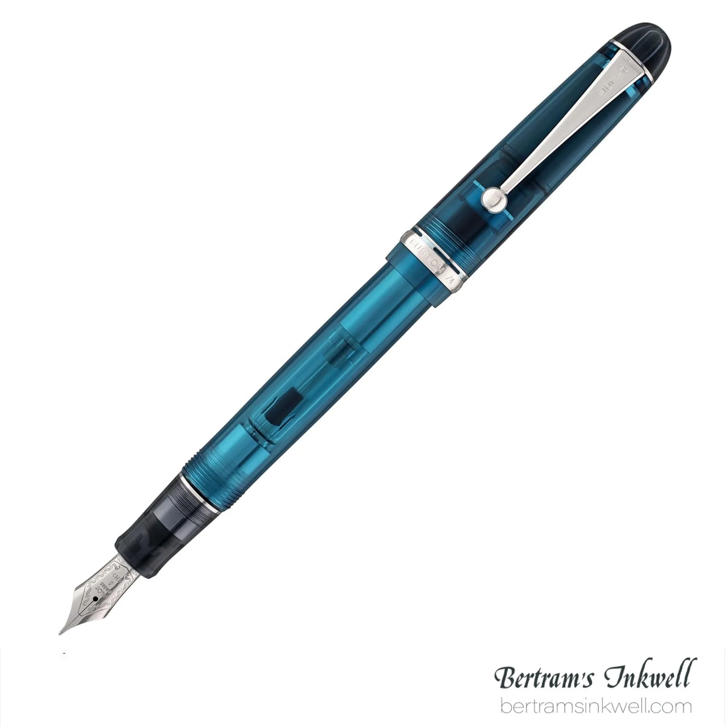Pilot Custom 74 Teal Fountain Pen