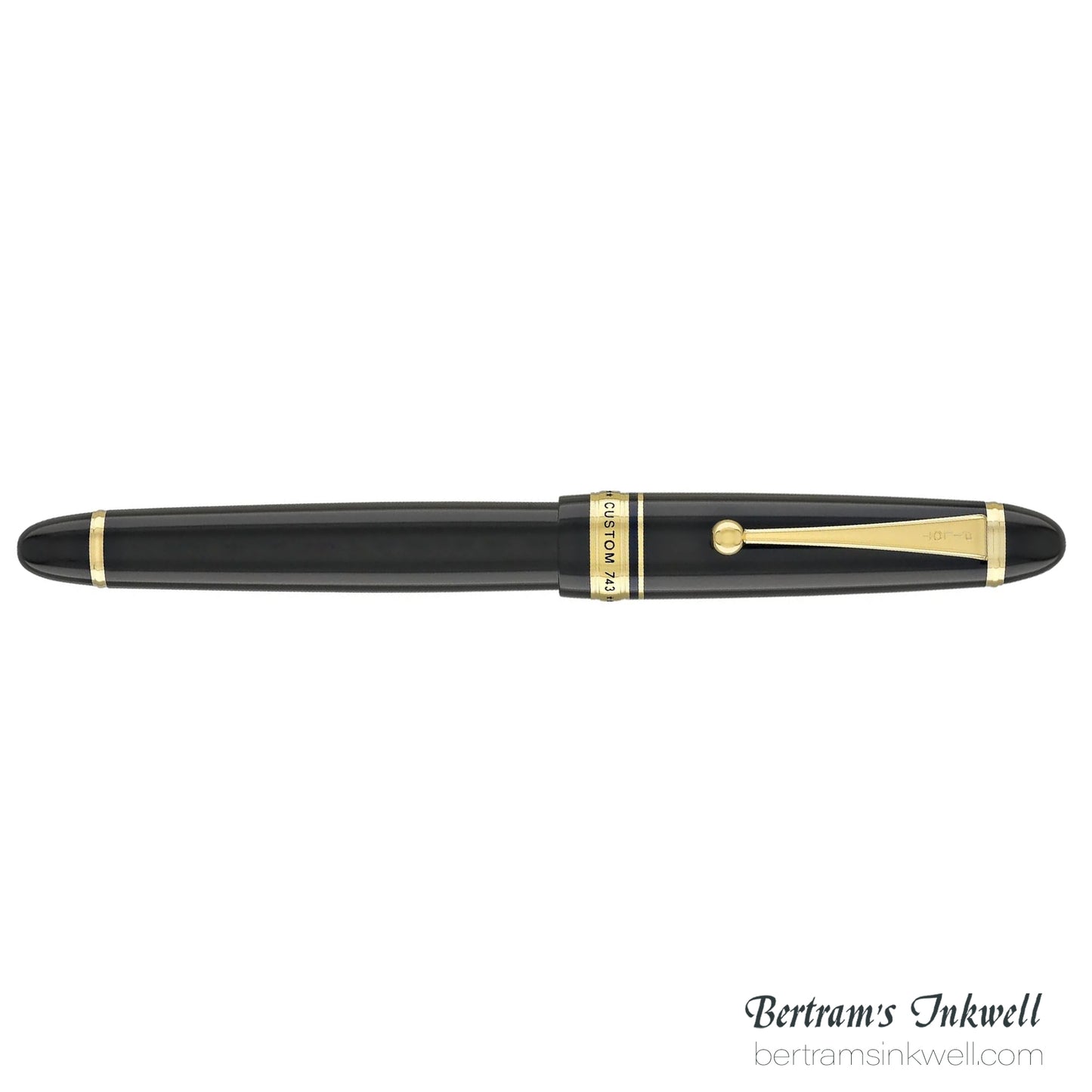 Pilot Custom 743 Black Fountain Pen