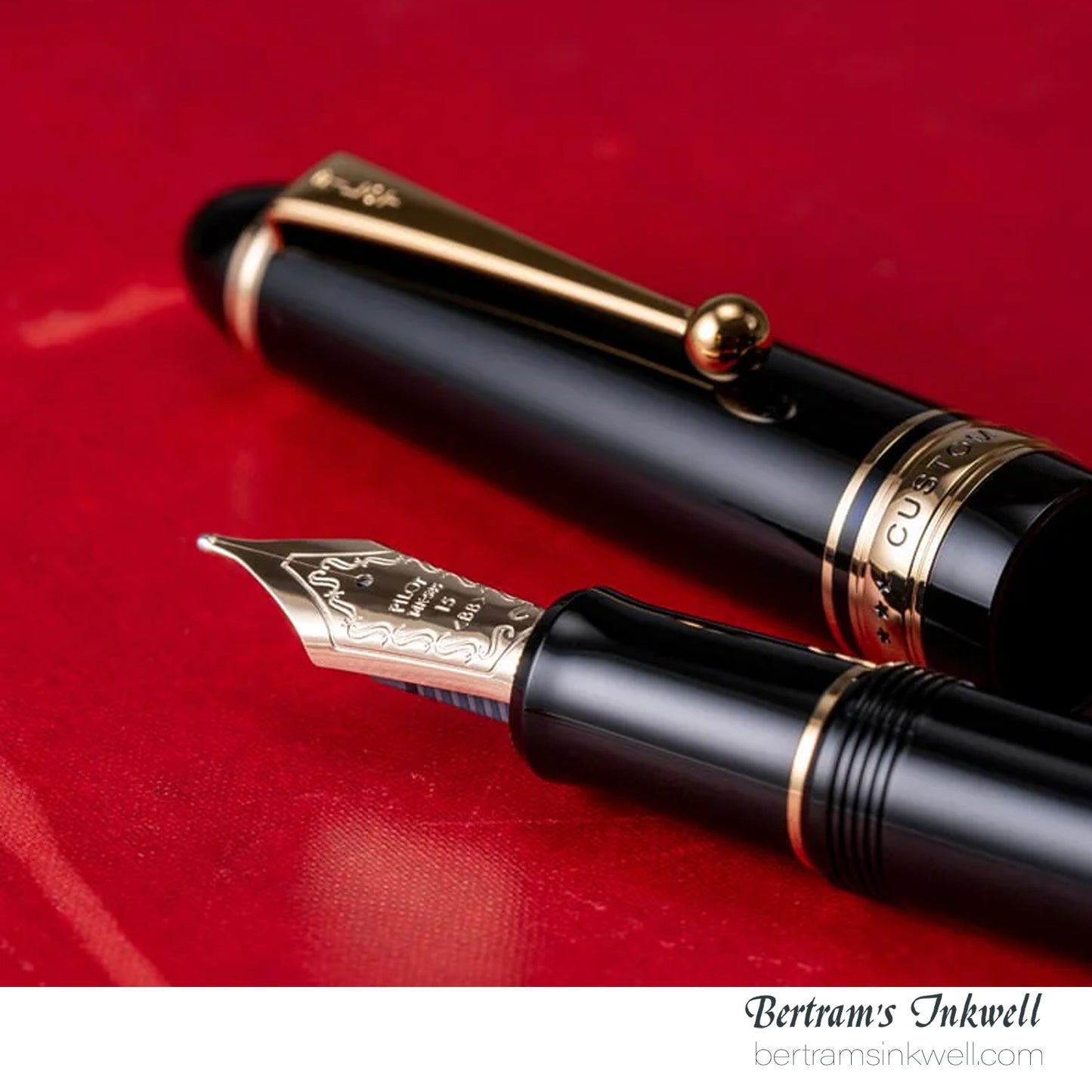 Pilot Custom 743 Black Fountain Pen