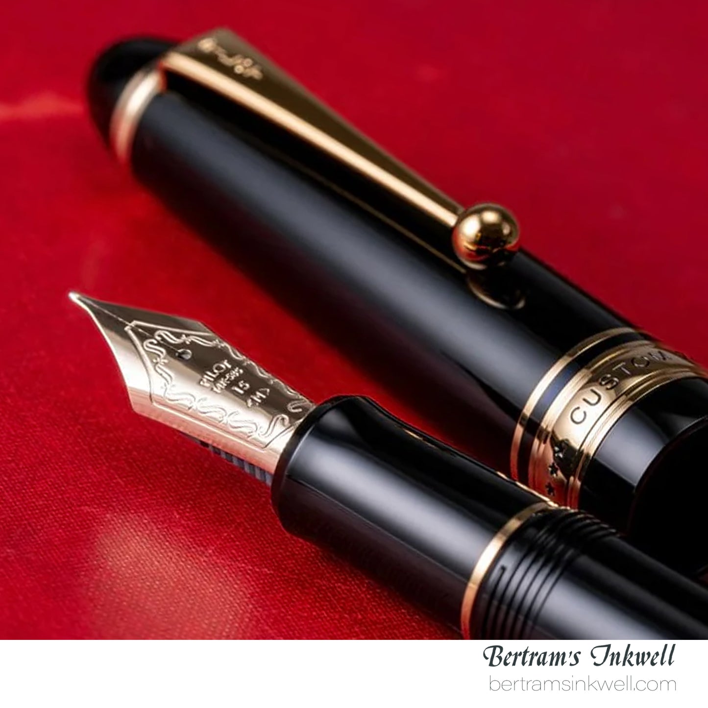 Pilot Custom 743 Black Fountain Pen