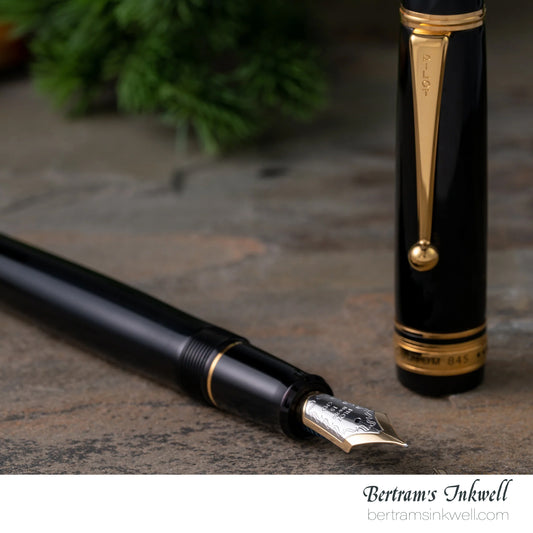 Pilot Custom 845 Urushi Black Fountain Pen