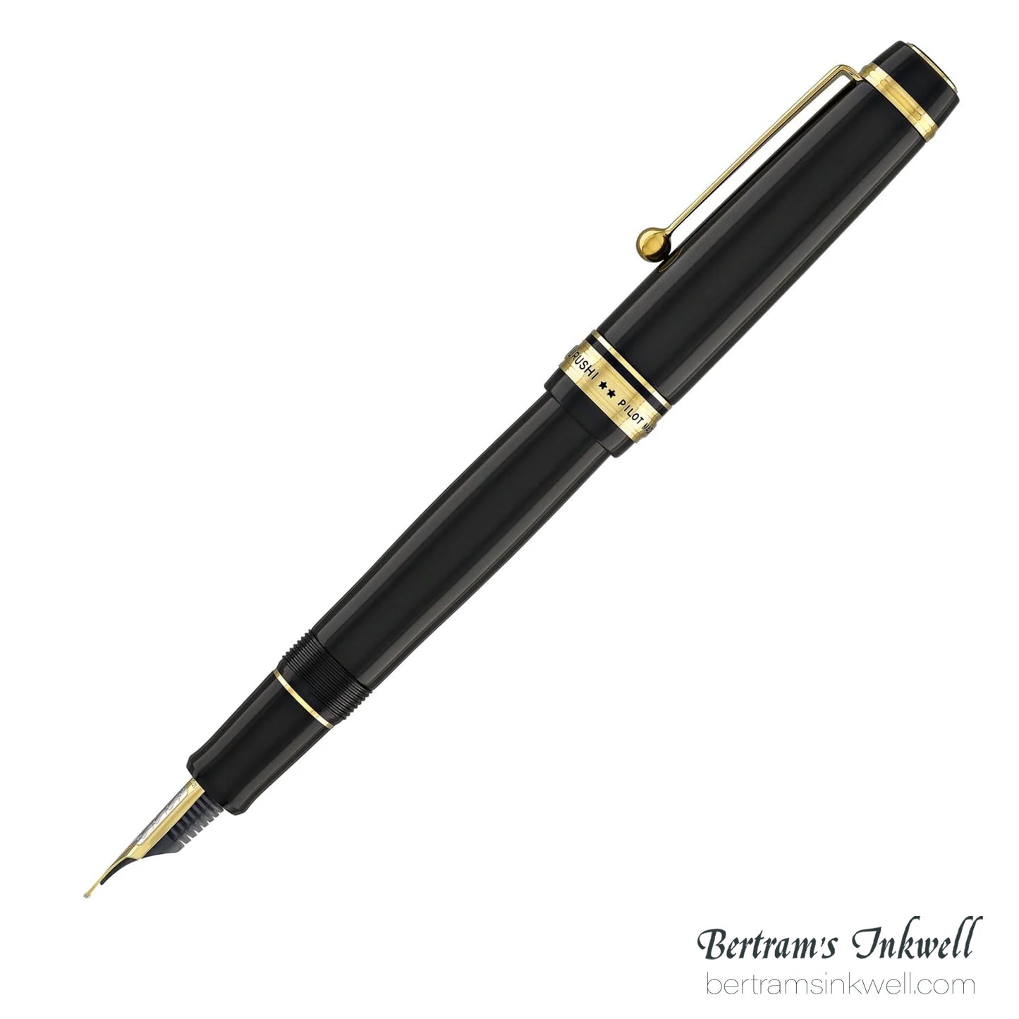 Pilot Custom 845 Urushi Black Fountain Pen