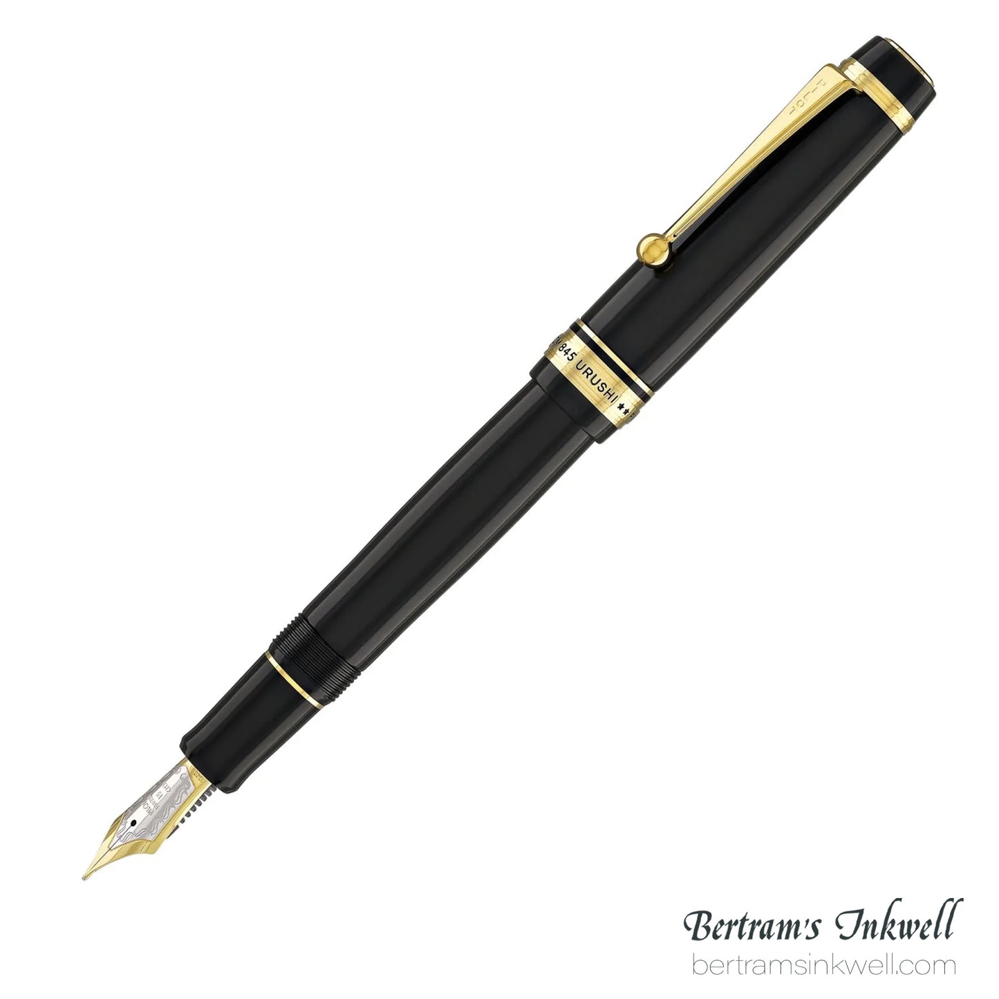 Pilot Custom 845 Urushi Black Fountain Pen