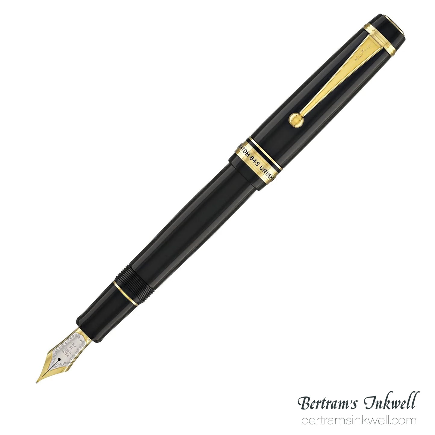 Pilot Custom 845 Urushi Black Fountain Pen