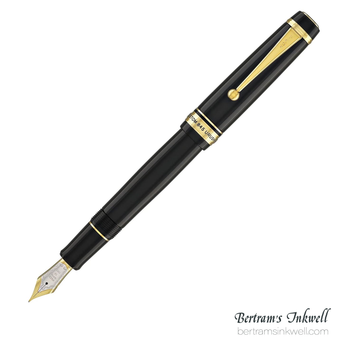 Pilot Custom 845 Urushi Black Fountain Pen