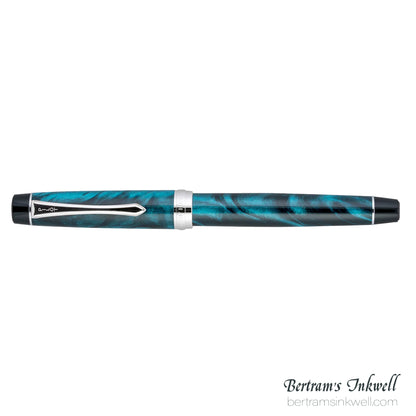 Pilot Custom Heritage SE Marble Green with Silver Trim Fountain Pen