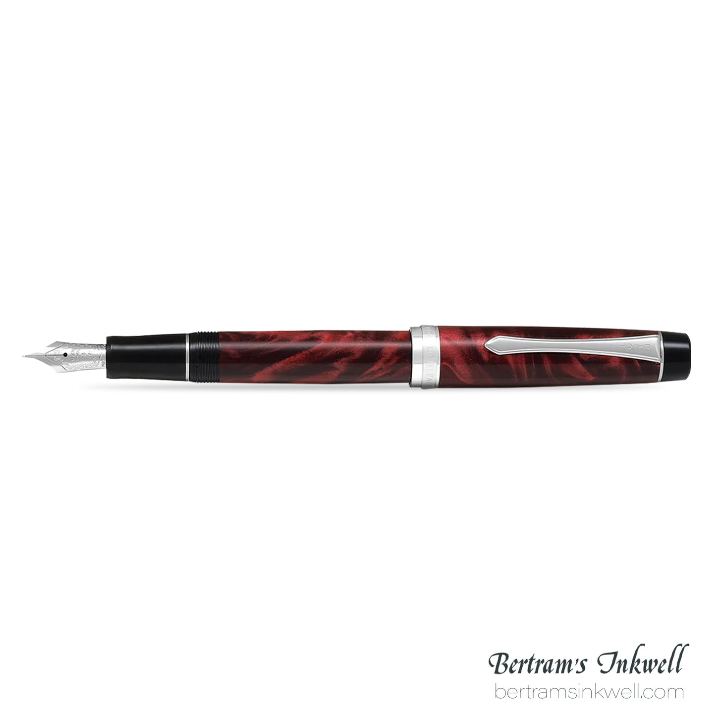 Pilot Custom Heritage SE Marble Red with Silver Trim Fountain Pen