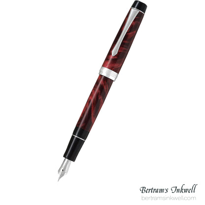 Pilot Custom Heritage SE Marble Red with Silver Trim Fountain Pen