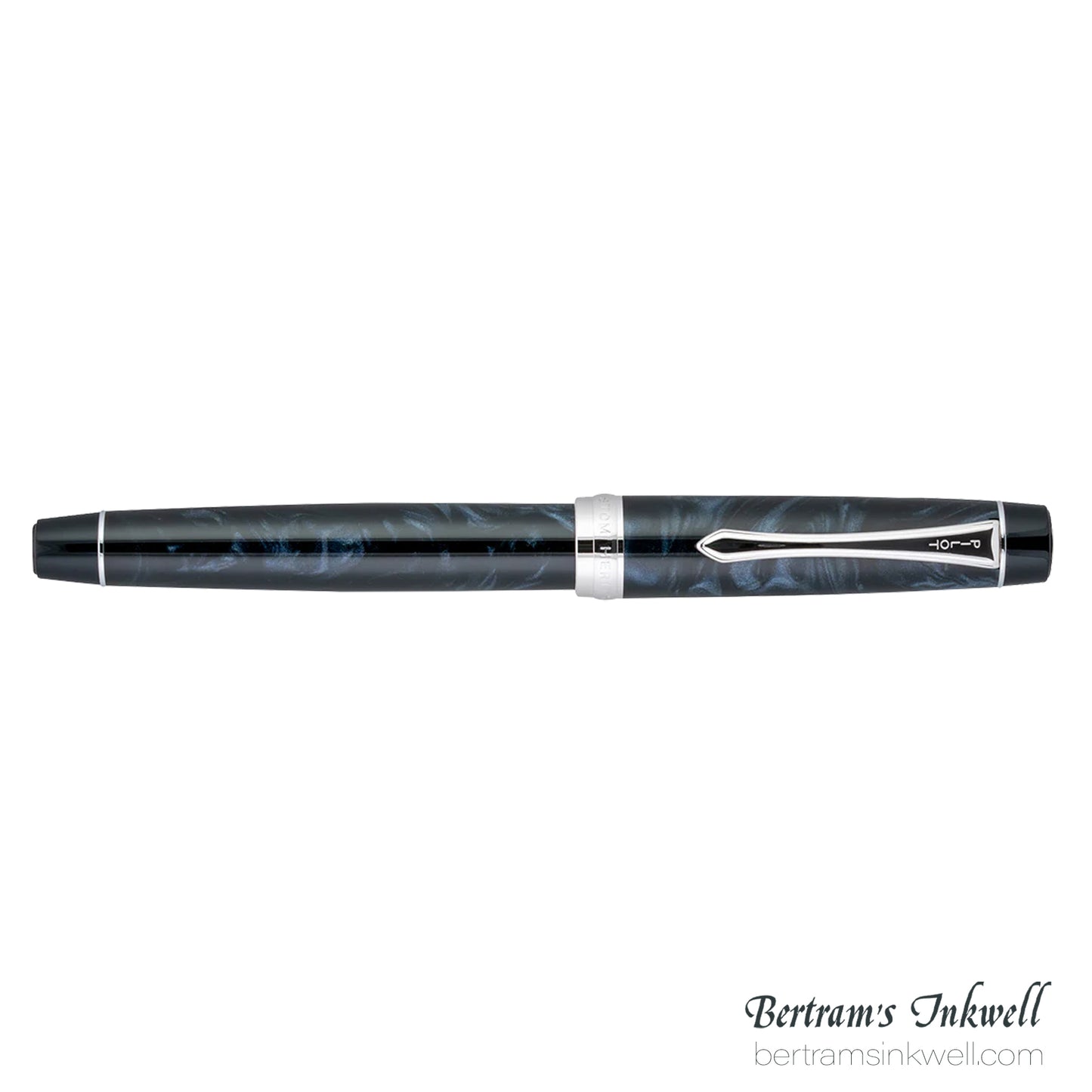 Pilot Custom Heritage SE Marble Black with Silver Trim Fountain Pen