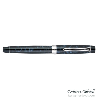 Pilot Custom Heritage SE Marble Black with Silver Trim Fountain Pen