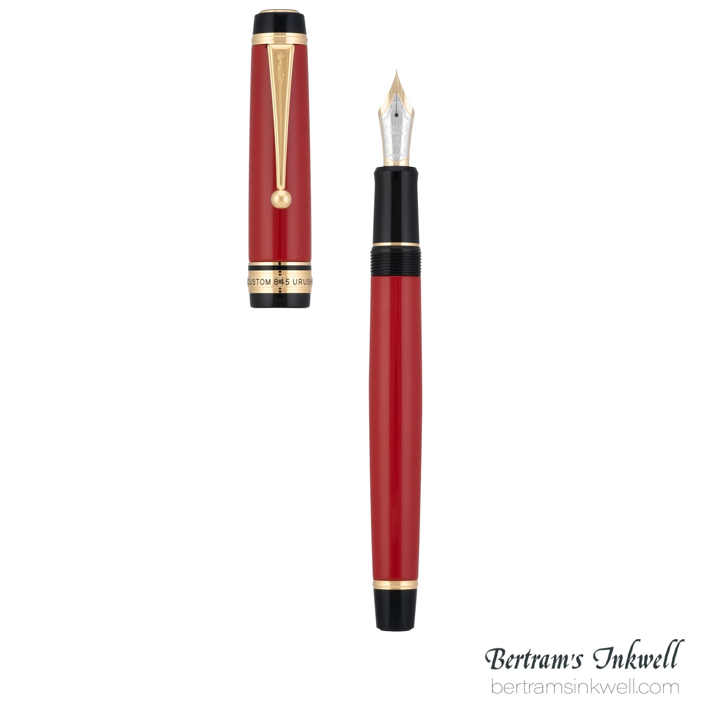 Pilot Custom 845 Urushi Vermillion Fountain Pen