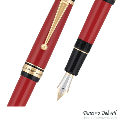 Pilot Custom 845 Urushi Vermillion Fountain Pen