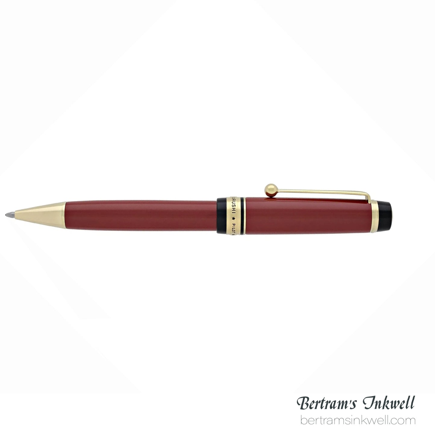 Pilot Custom Urushi Red Vermillion Ballpoint Pen