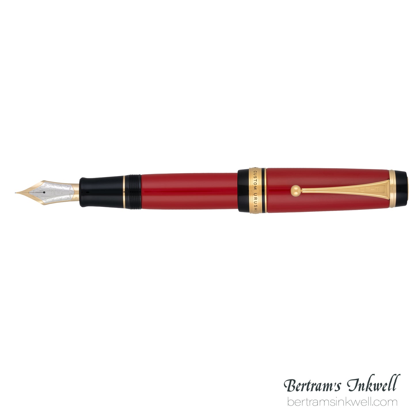 Pilot Custom Urushi Fountain Pen Red Vermillion