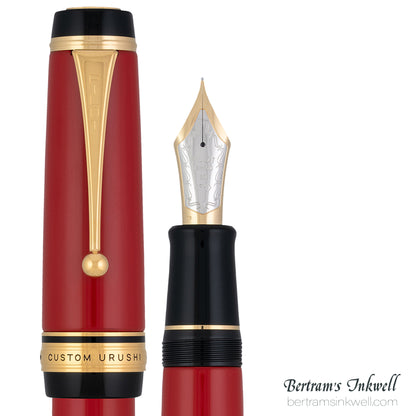 Pilot Custom Urushi Fountain Pen Red Vermillion