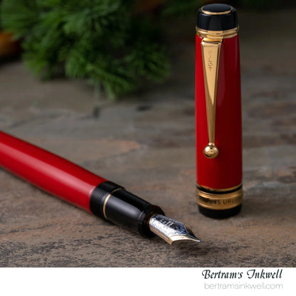 Pilot Custom Urushi Red Vermillion Fountain Pen
