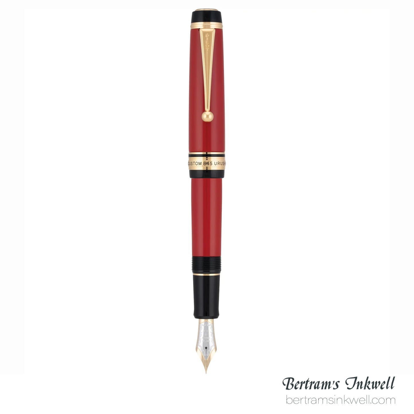 Pilot Custom Urushi Red Vermillion Fountain Pen
