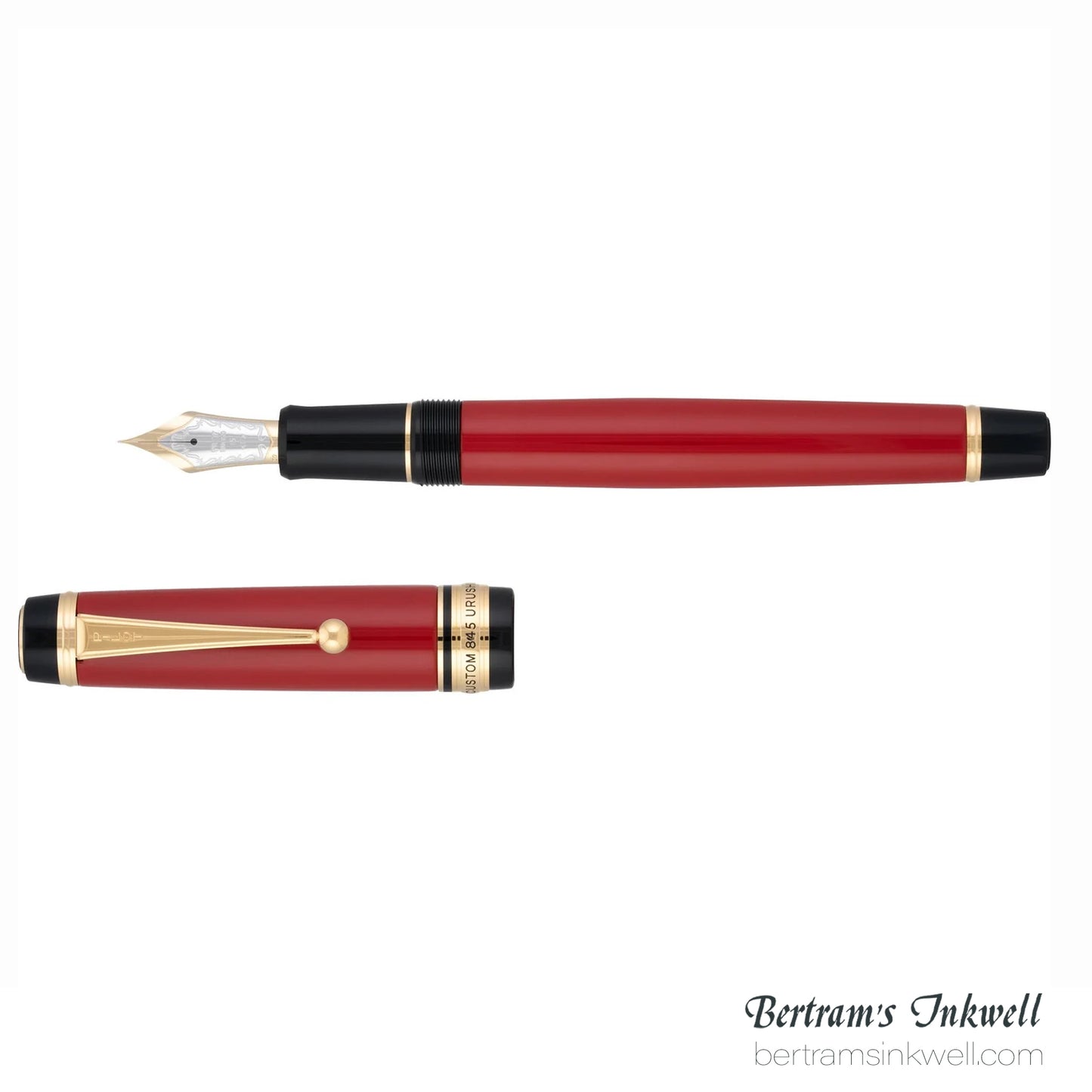 Pilot Custom Urushi Red Vermillion Fountain Pen