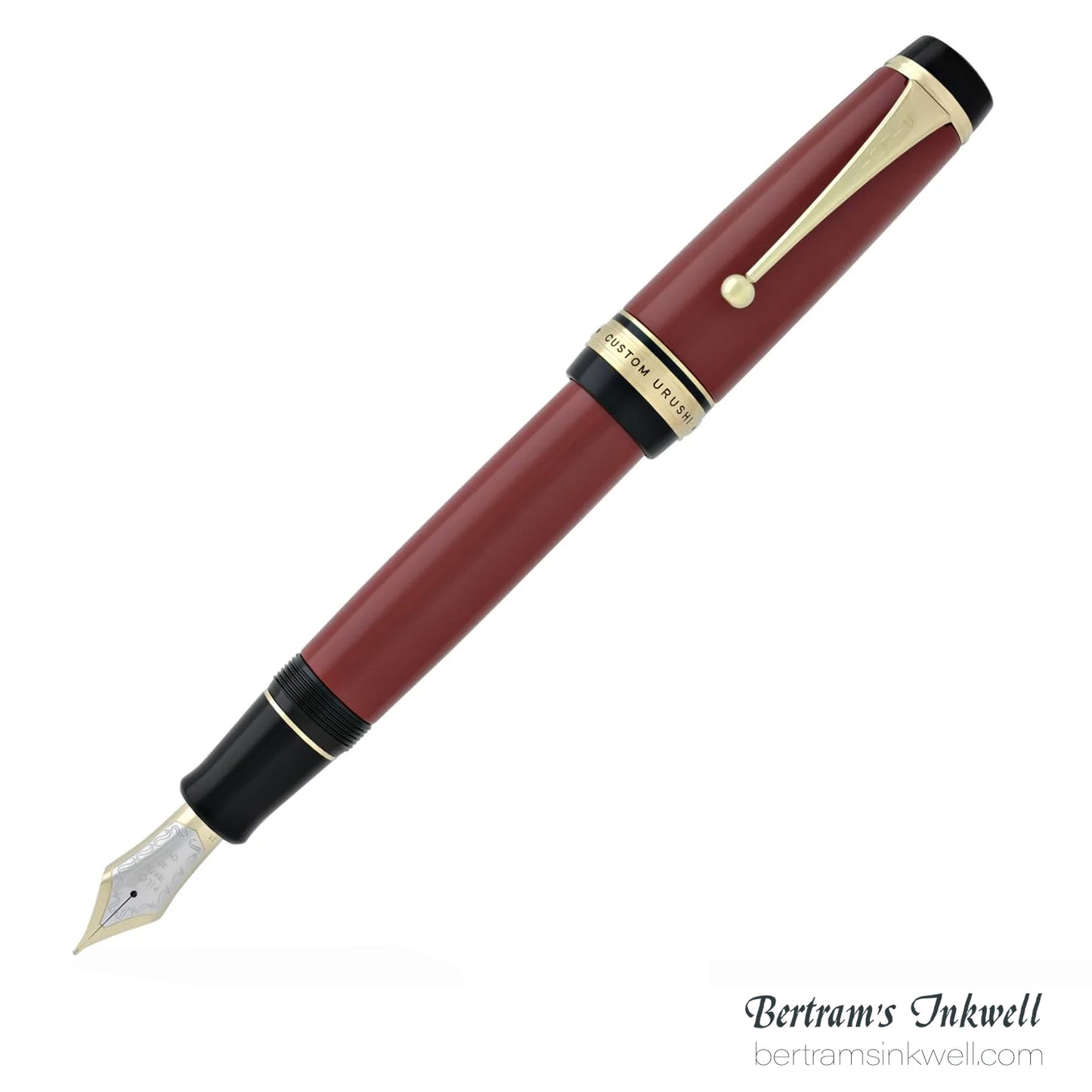 Pilot Custom Urushi Red Vermillion Fountain Pen