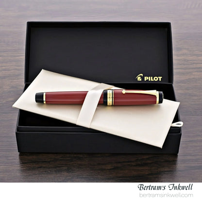 Pilot Custom Urushi Red Vermillion Fountain Pen