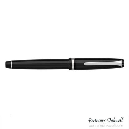 Pilot Falcon Black with Rhodium Plated Trim Fountain Pen