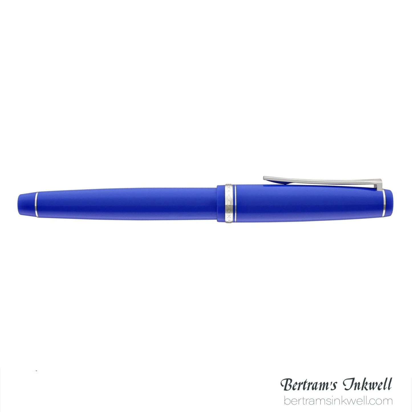 Pilot Falcon Blue with Rhodium Plated Trim Fountain Pen
