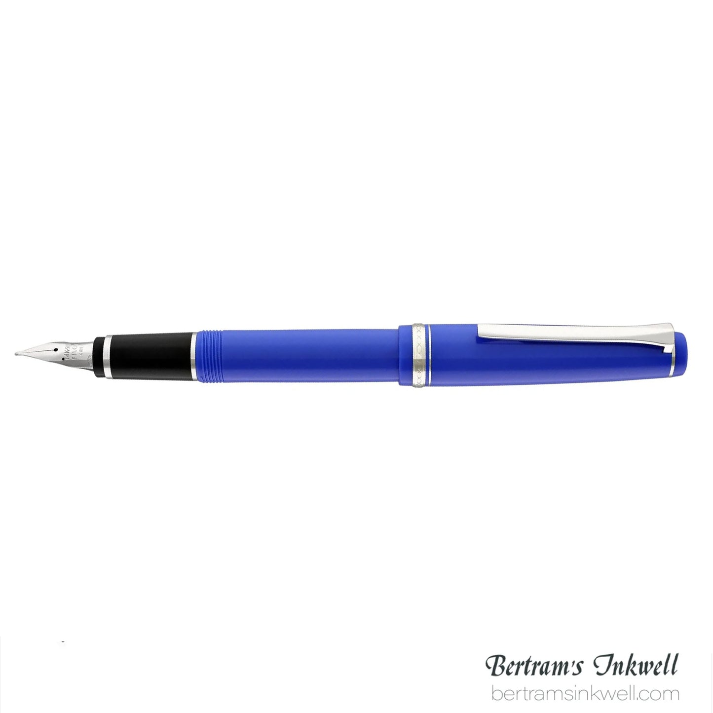 Pilot Falcon Blue with Rhodium Plated Trim Fountain Pen