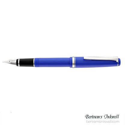 Pilot Falcon Blue with Rhodium Plated Trim Fountain Pen