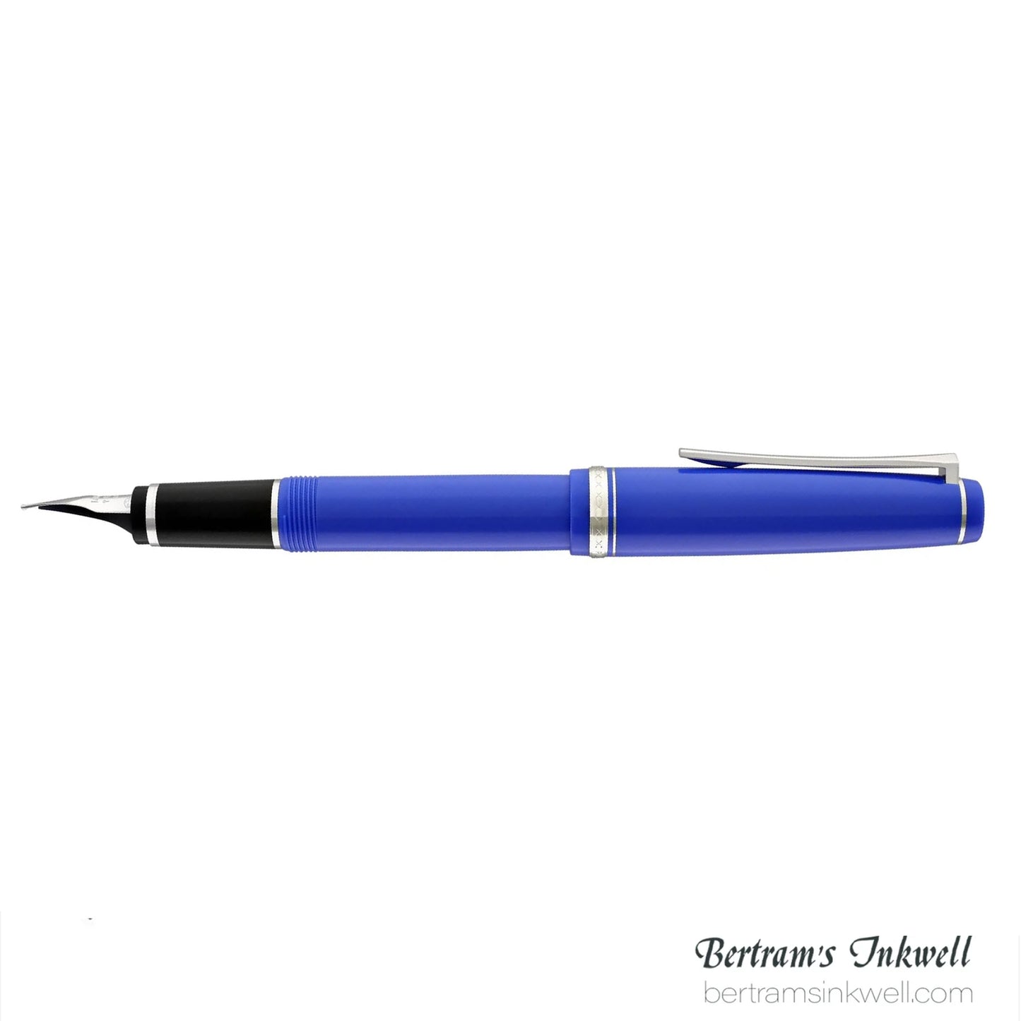Pilot Falcon Blue with Rhodium Plated Trim Fountain Pen