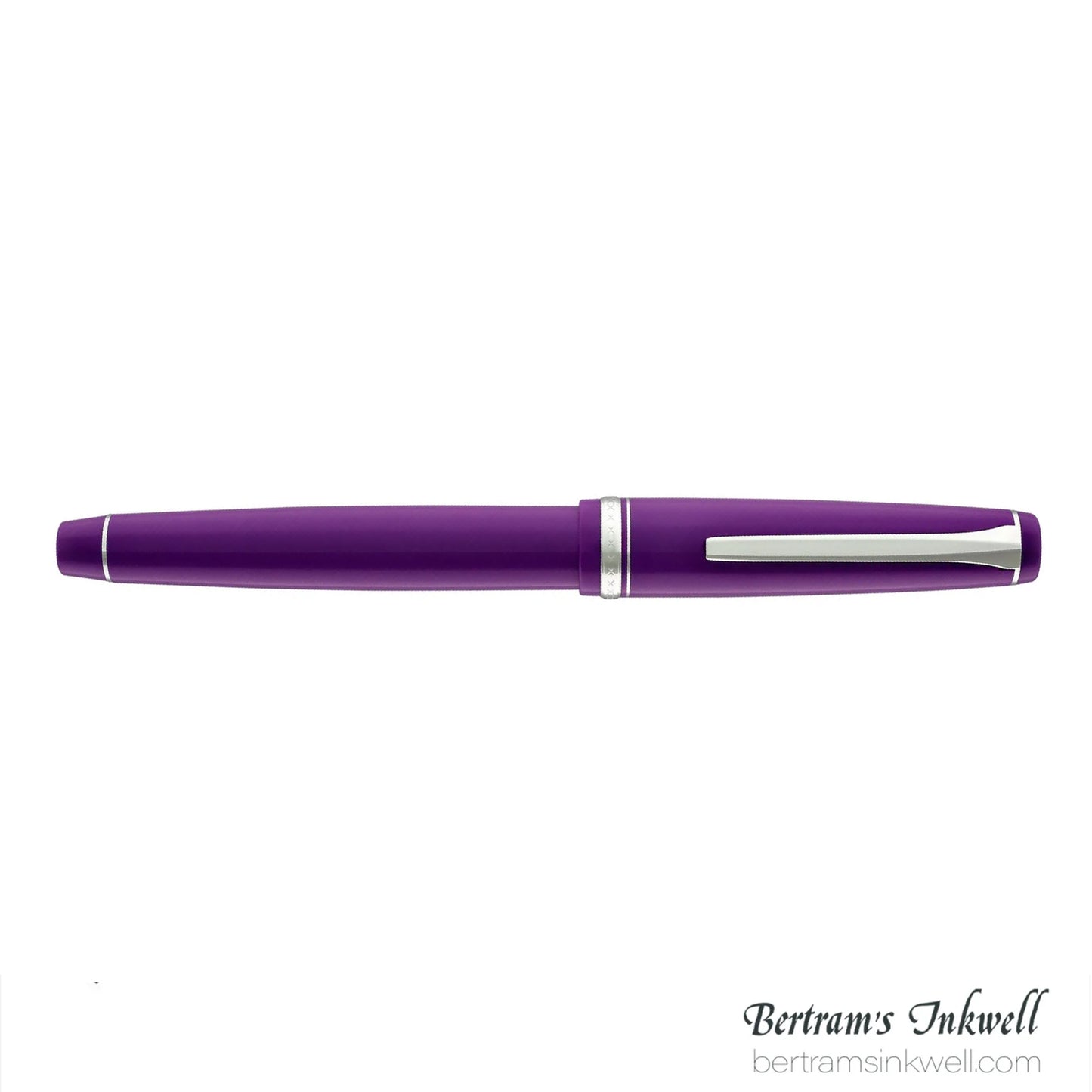 Pilot Falcon Purple with Rhodium Plated Trim Fountain Pen