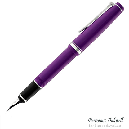 Pilot Falcon Purple with Rhodium Plated Trim Fountain Pen