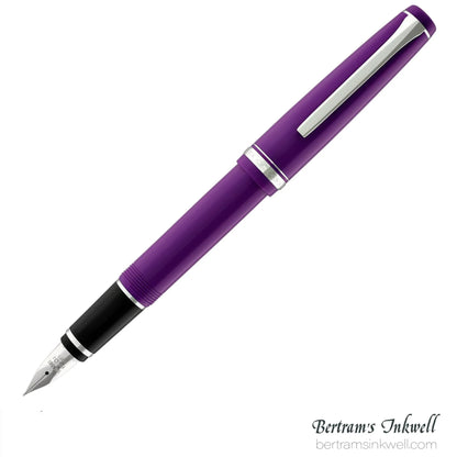 Pilot Falcon Purple with Rhodium Plated Trim Fountain Pen
