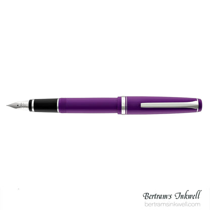 Pilot Falcon Purple with Rhodium Plated Trim Fountain Pen
