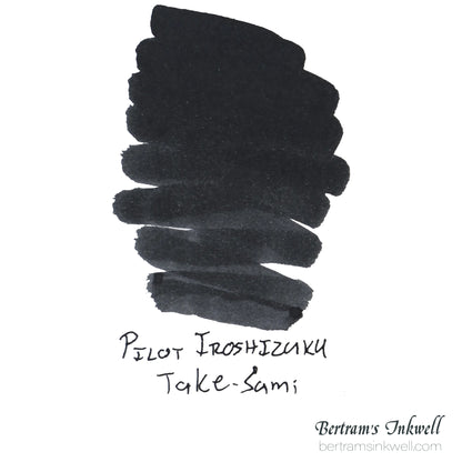 Pilot Iroshizuku Bamboo Charcoal (Take-sumi) Bottled Ink