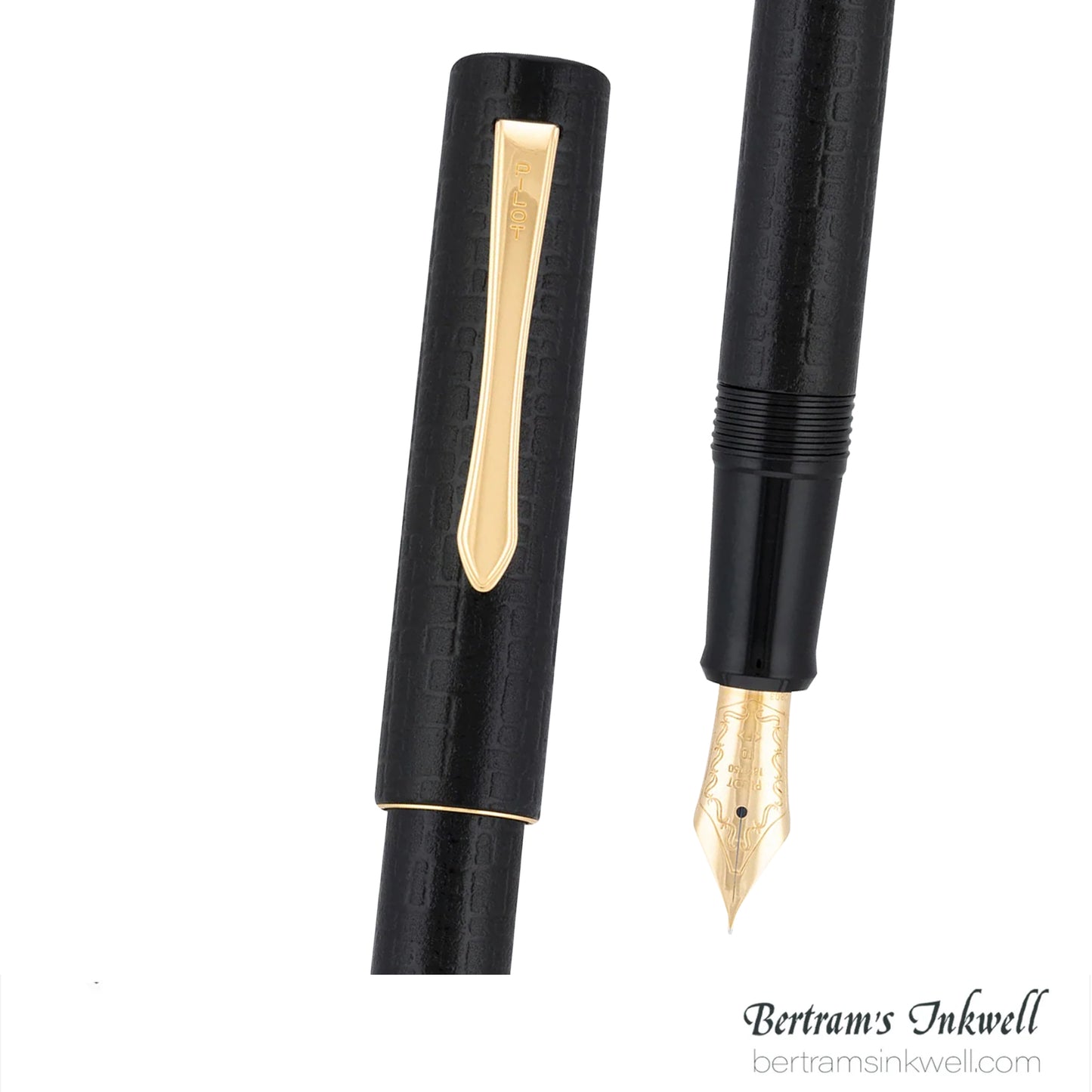 Pilot Ishime Urushi Black Fountain Pen