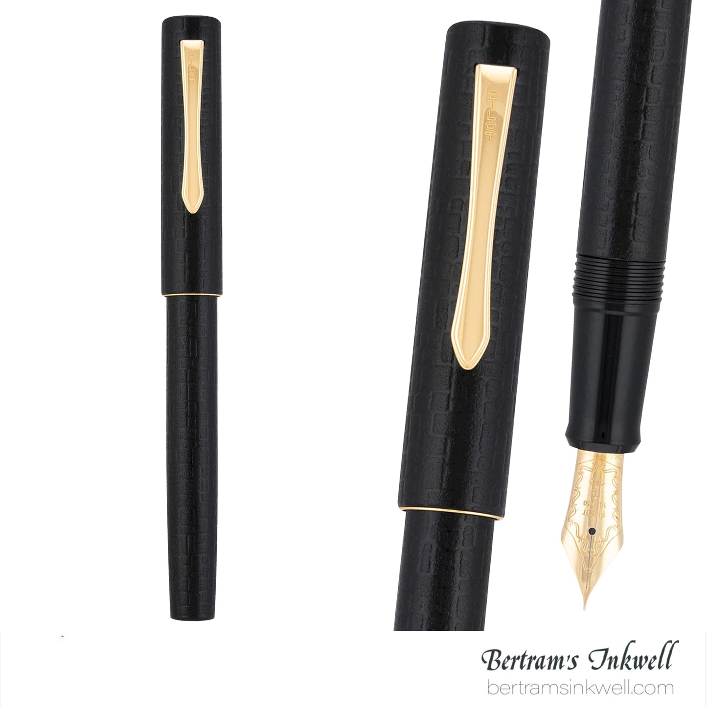 Pilot Ishime Urushi Black Fountain Pen