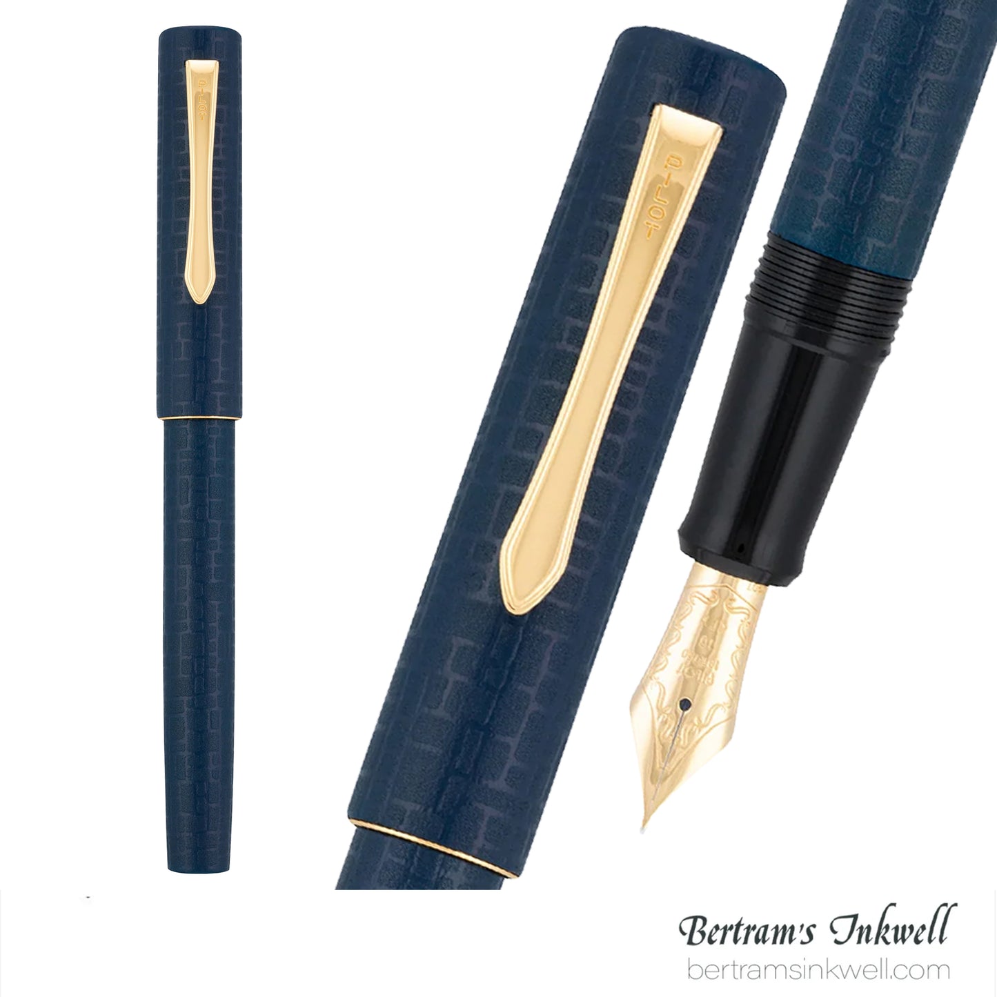 Pilot Ishime Urushi Navy Fountain Pen