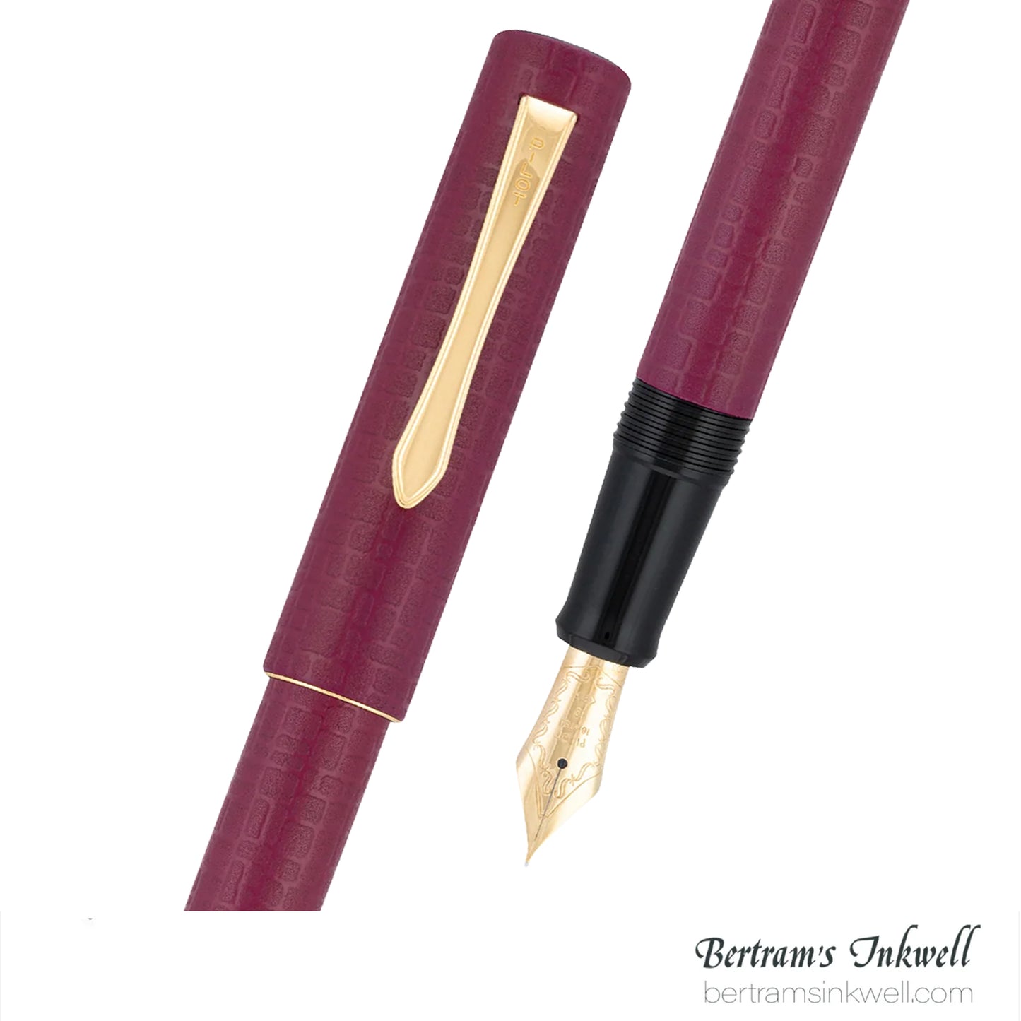Pilot Ishime Urushi Burgundy Fountain Pen