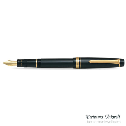 Pilot Justus 95 Black with Gold Trim Fountain Pen