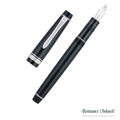 Pilot Justus 95 Black with Rhodium Trim Fountain Pen