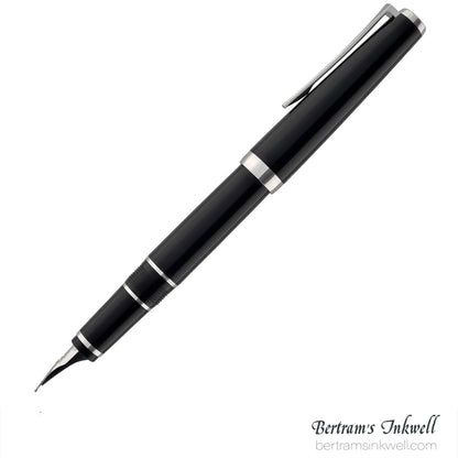 Pilot Metal Falcon Black Fountain Pen